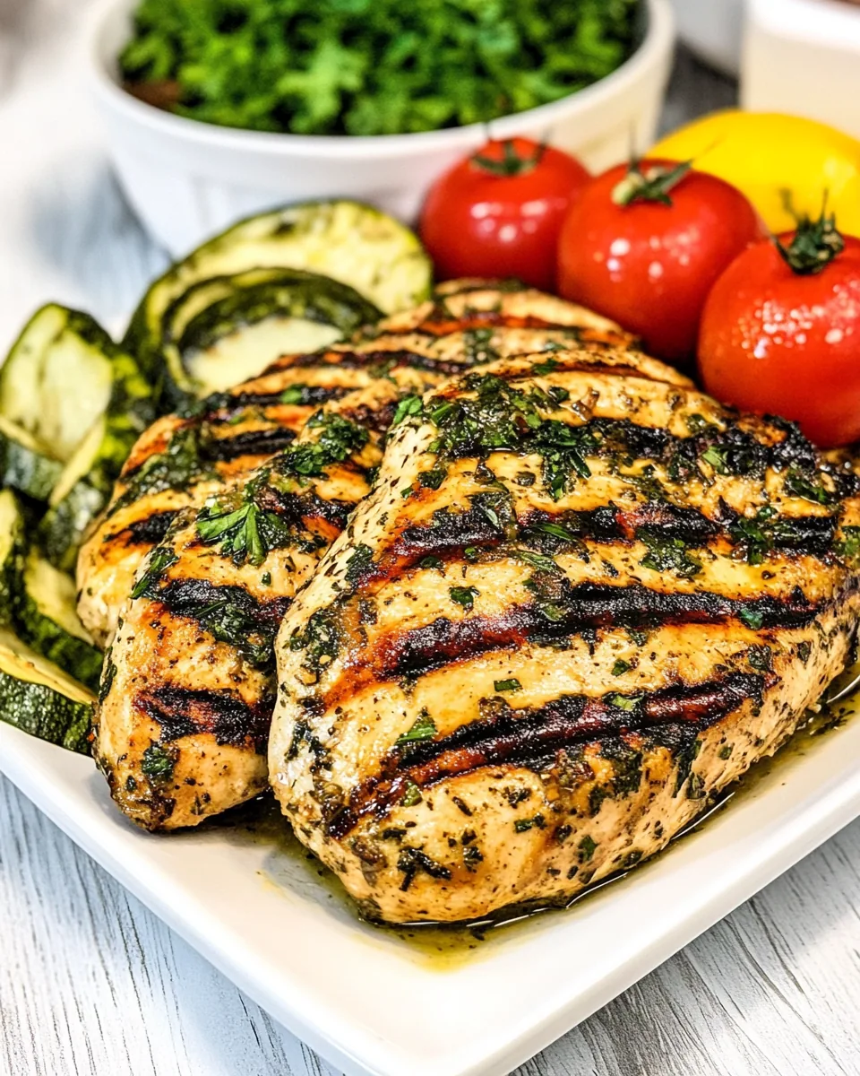 Grilled Greek Ranch Chicken
