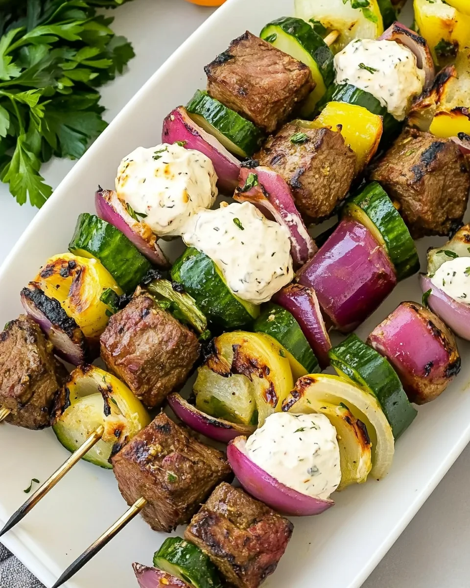 Grilled Lamb Kabobs