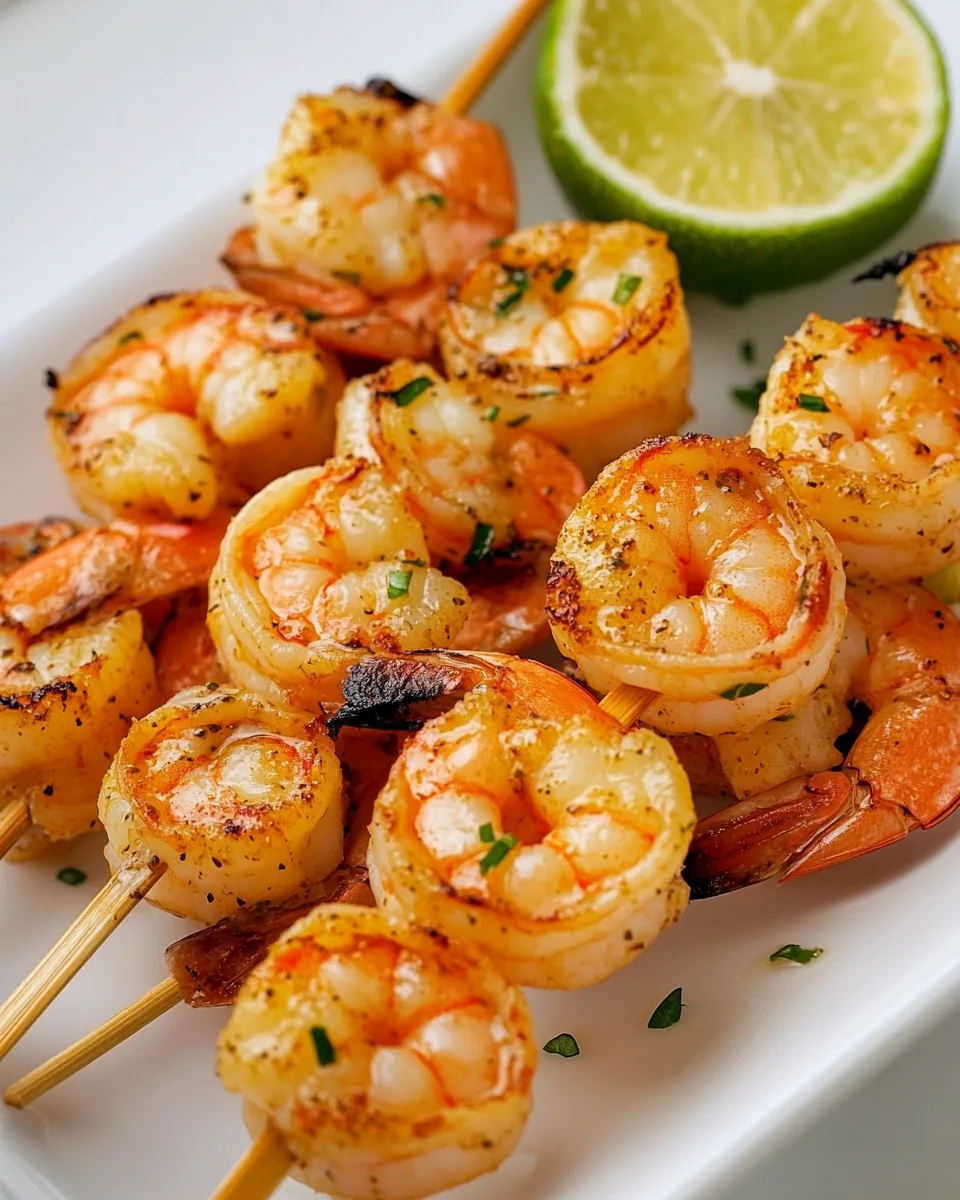 Grilled Shrimp Skewers