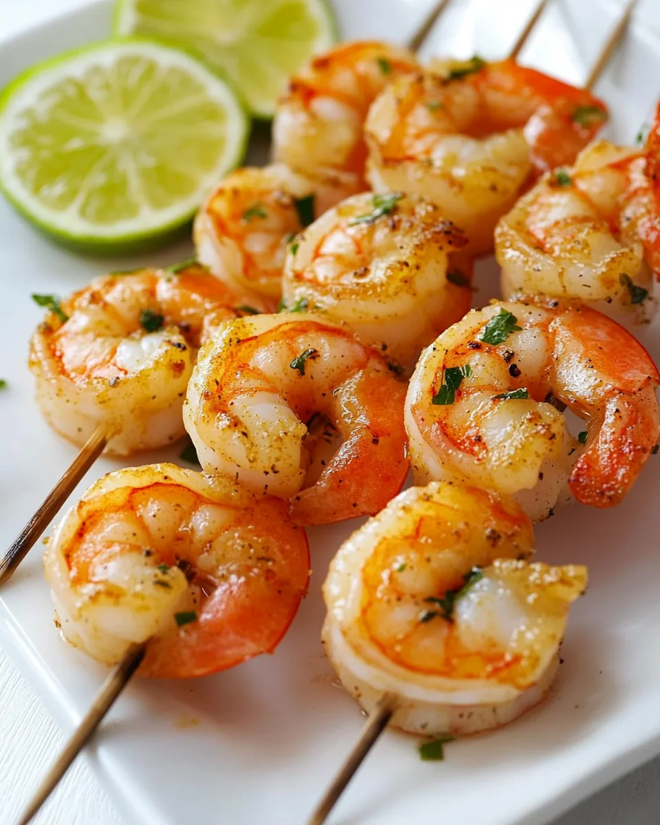 Grilled Shrimp Skewers