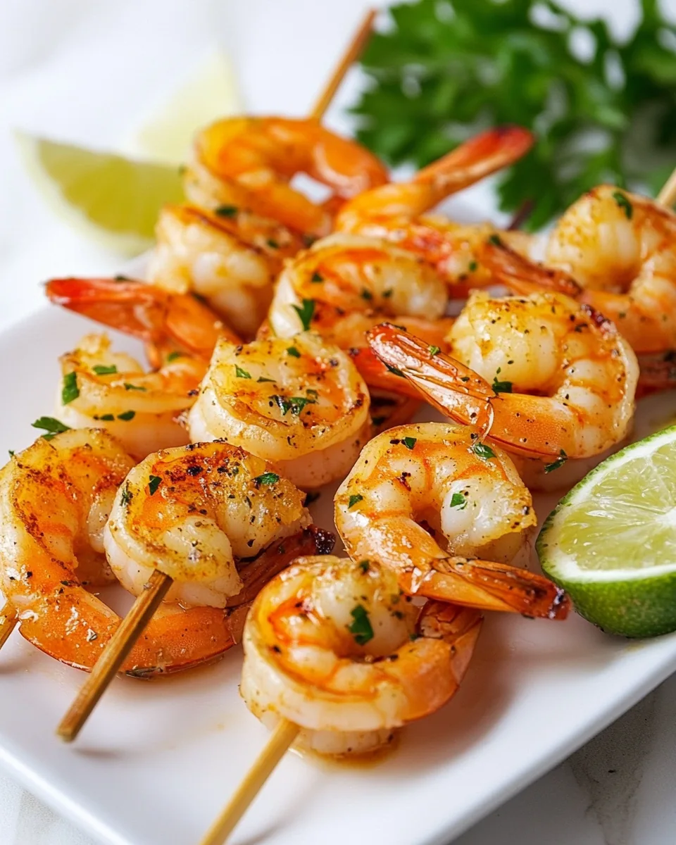 Grilled Shrimp Skewers