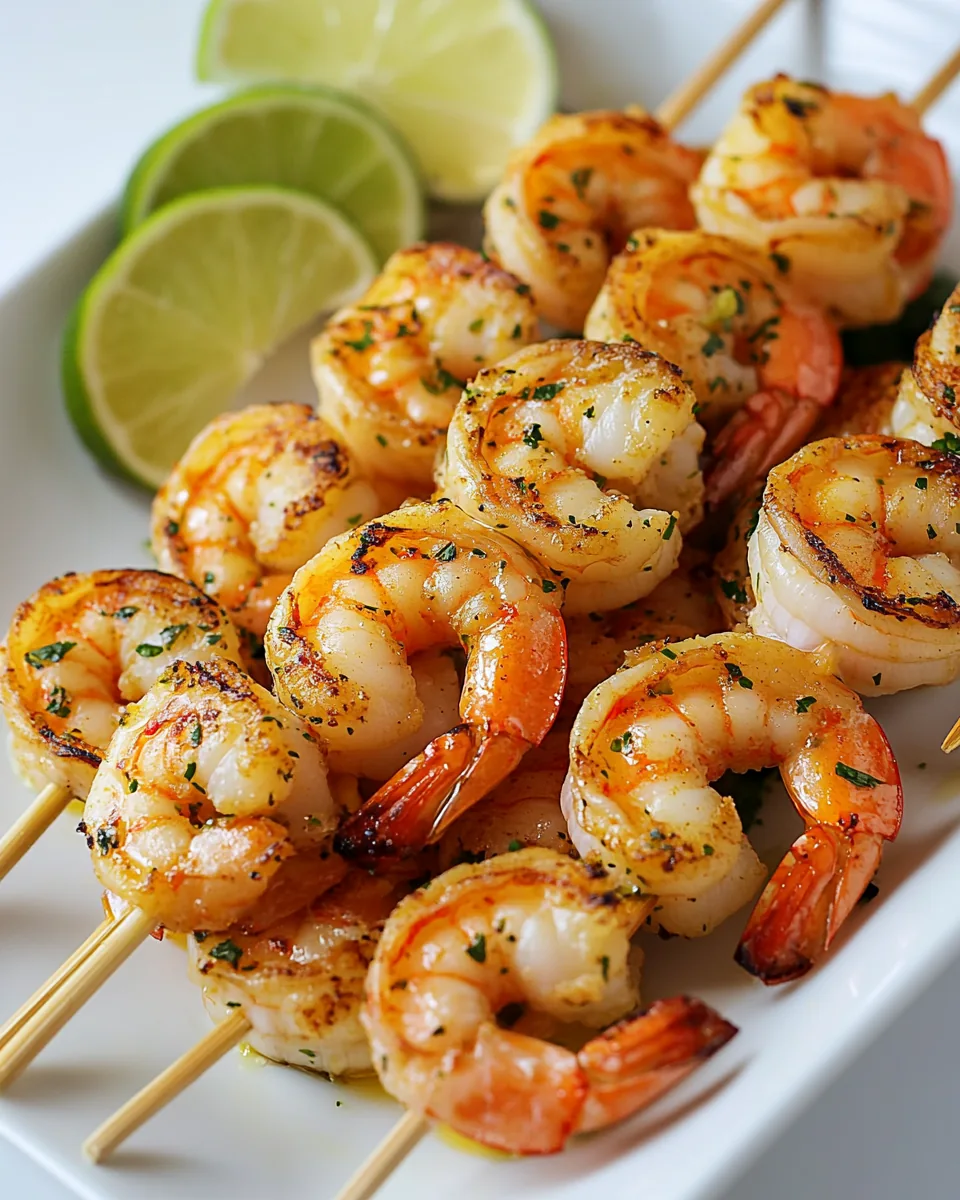 Grilled Shrimp Skewers