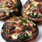 Grilled Stuffed Portobello Mushrooms