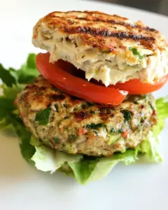 Grilled Turkey Veggie Burgers