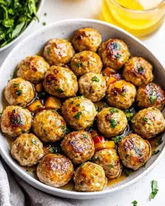 Ground Chicken Meatballs