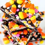 Halloween Candy Corn Cookie Bark
