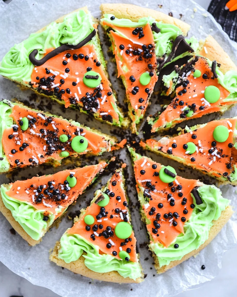 Halloween Sugar Cookie Cake