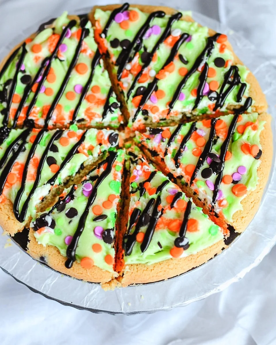 Halloween Sugar Cookie Cake