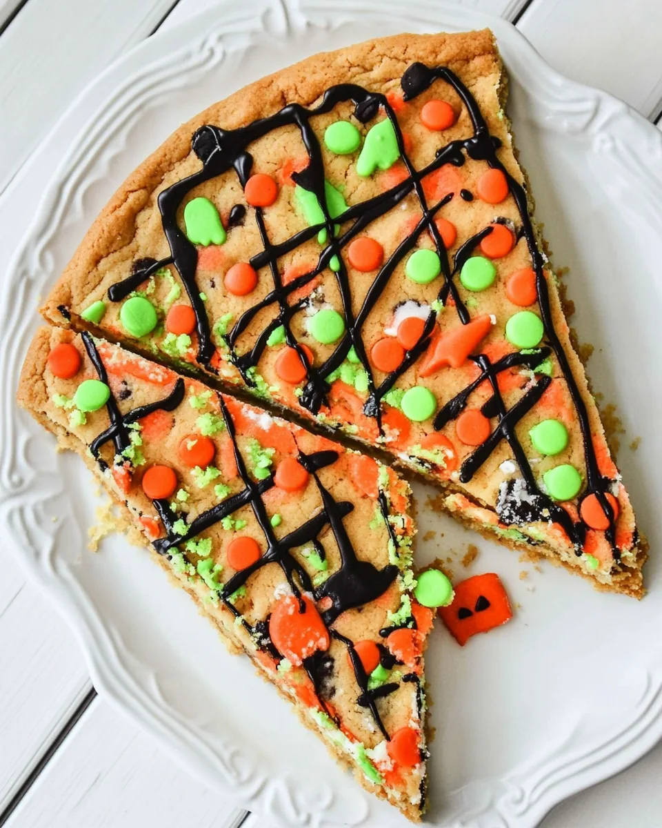 Halloween Sugar Cookie Cake