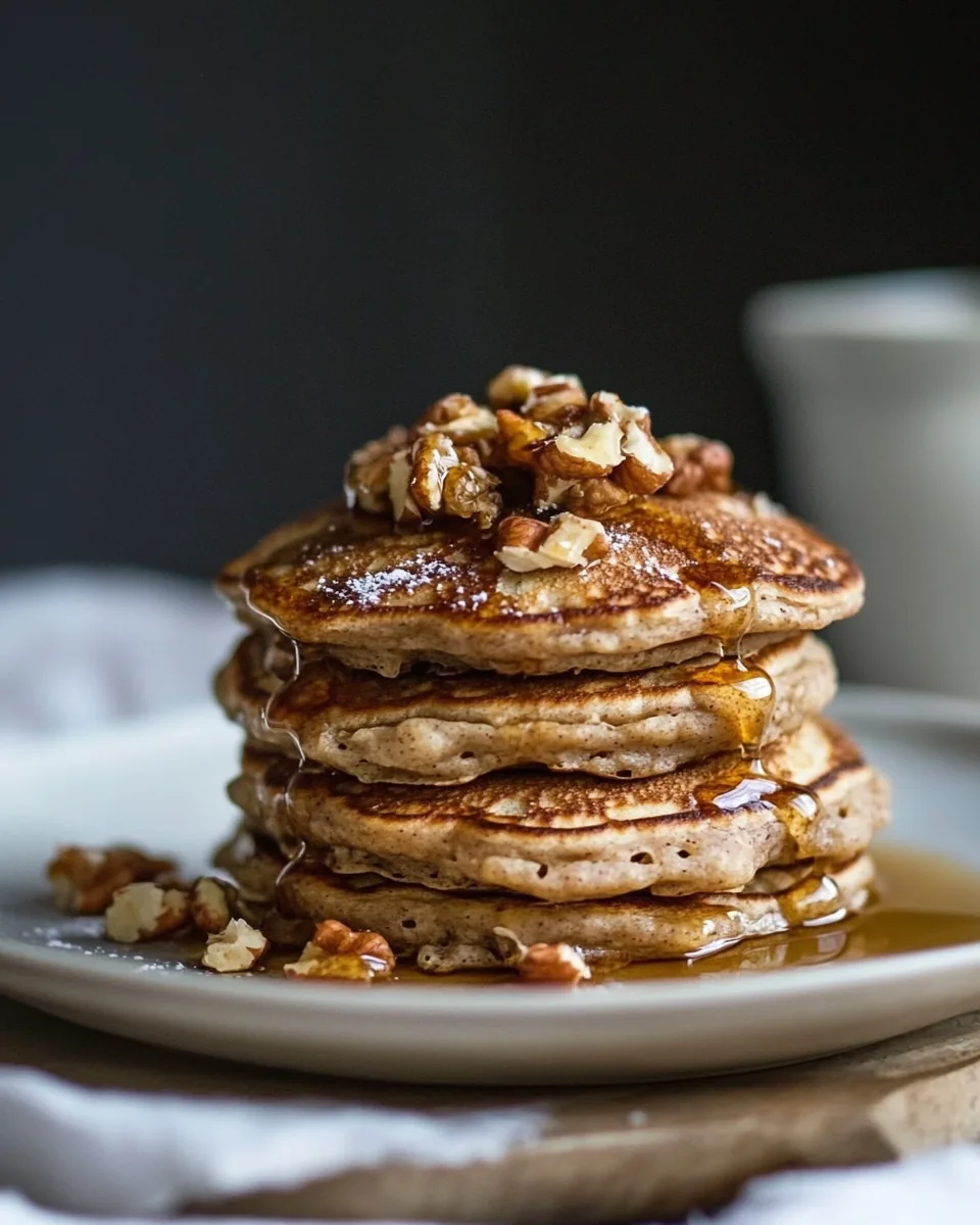 Healthy Apple Pancakes