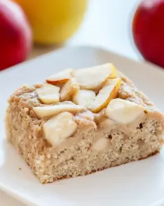 Healthy Flourless Applesauce Cake