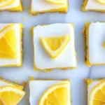 Healthy Lemon Bars