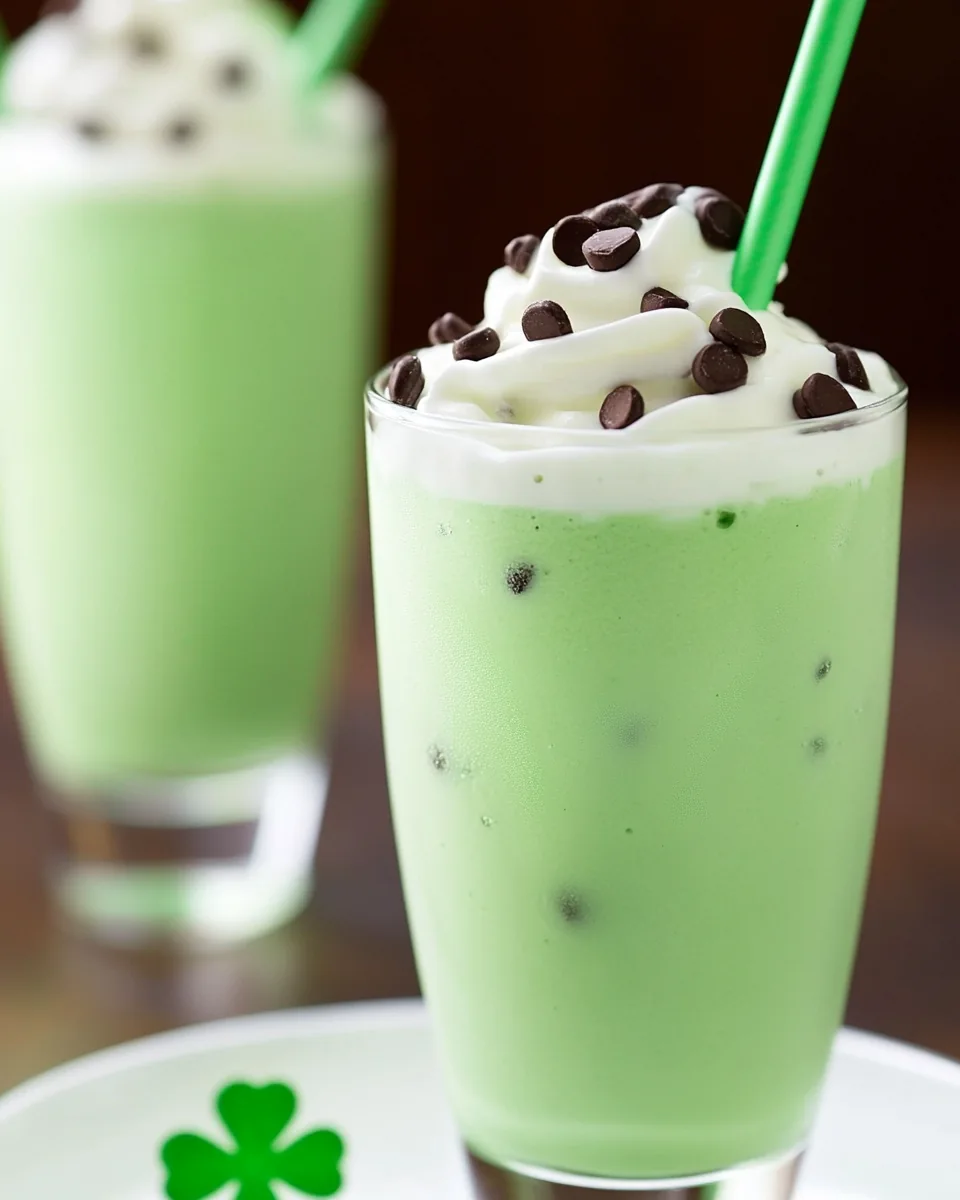 Healthy Shamrock Shake Recipe