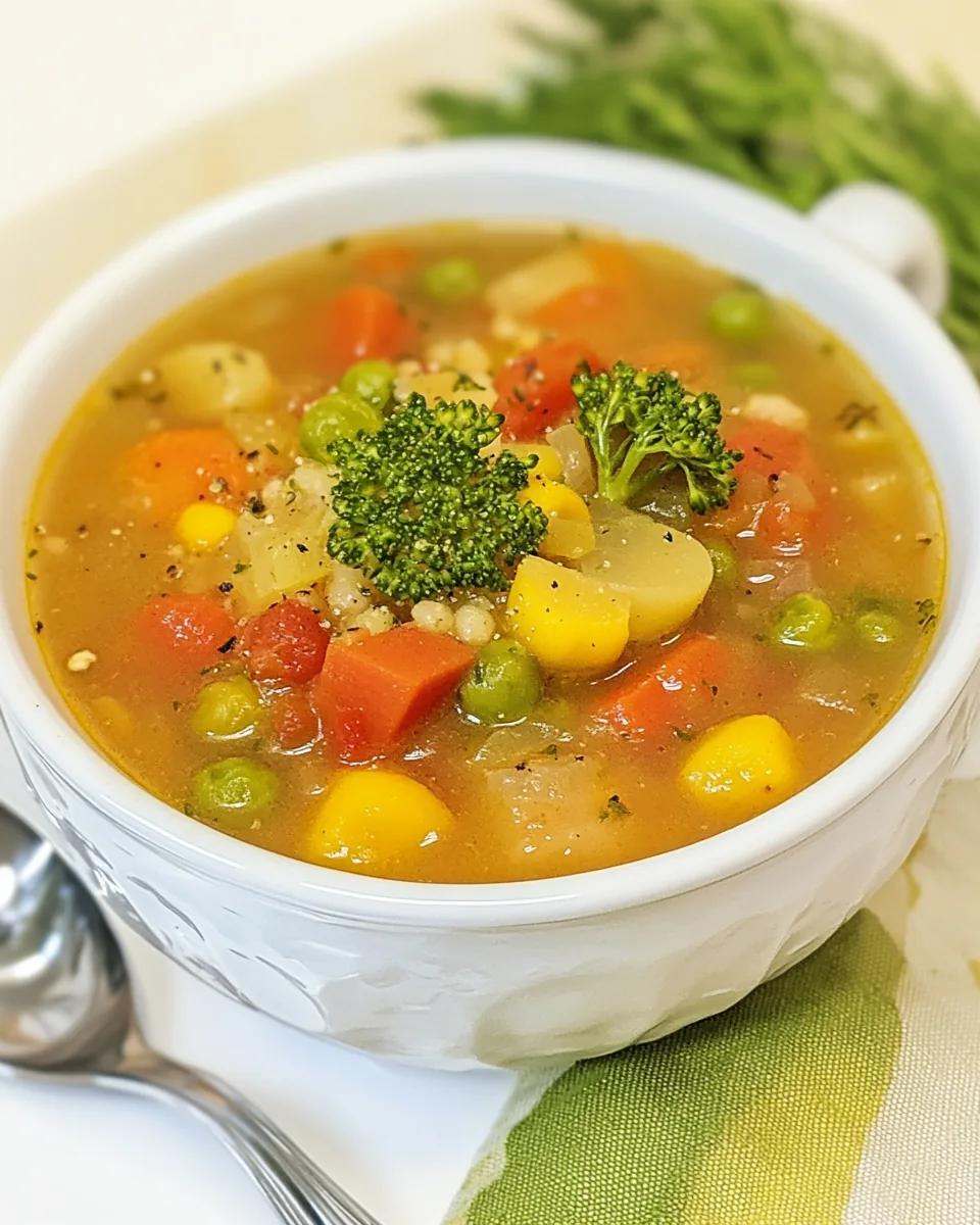 Hearty Vegetable Soup