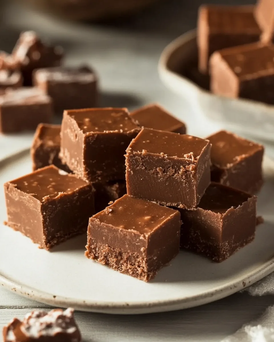 Holiday Peppermint Fudge