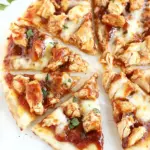 Homemade BBQ Chicken Pizza