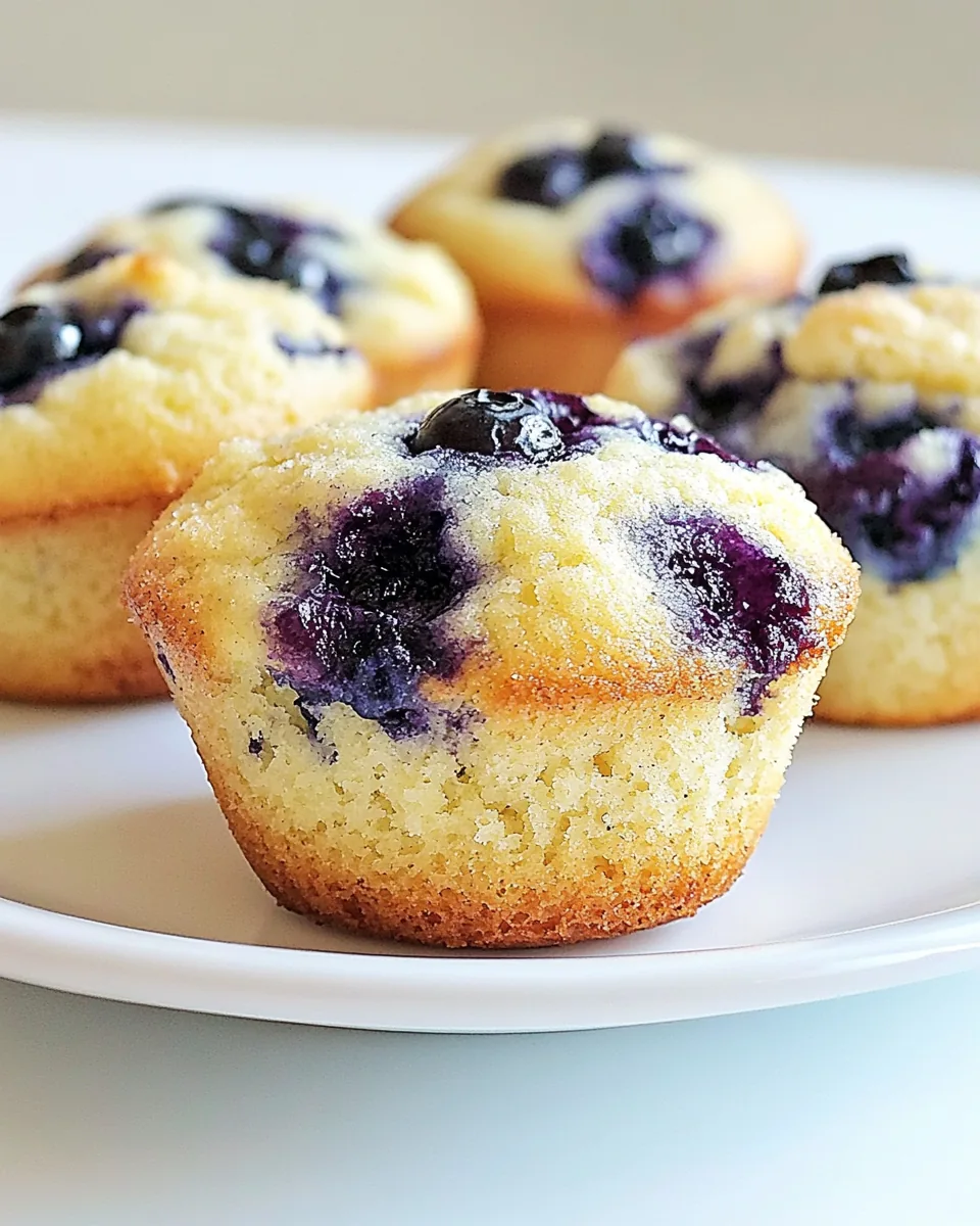 Homemade Blueberry Muffins