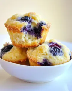 Homemade Blueberry Muffins