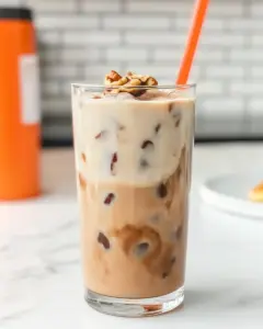 Homemade Dunkin Donuts Butter Pecan Iced Coffee