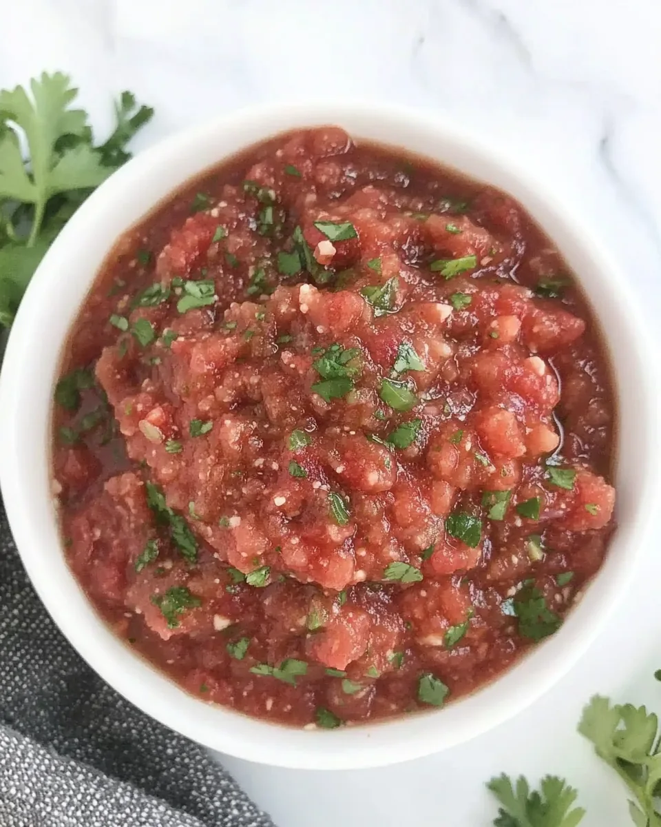 Homemade Salsa