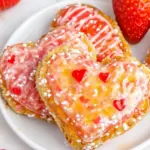 Homemade Strawberry Pop Tarts Hearts