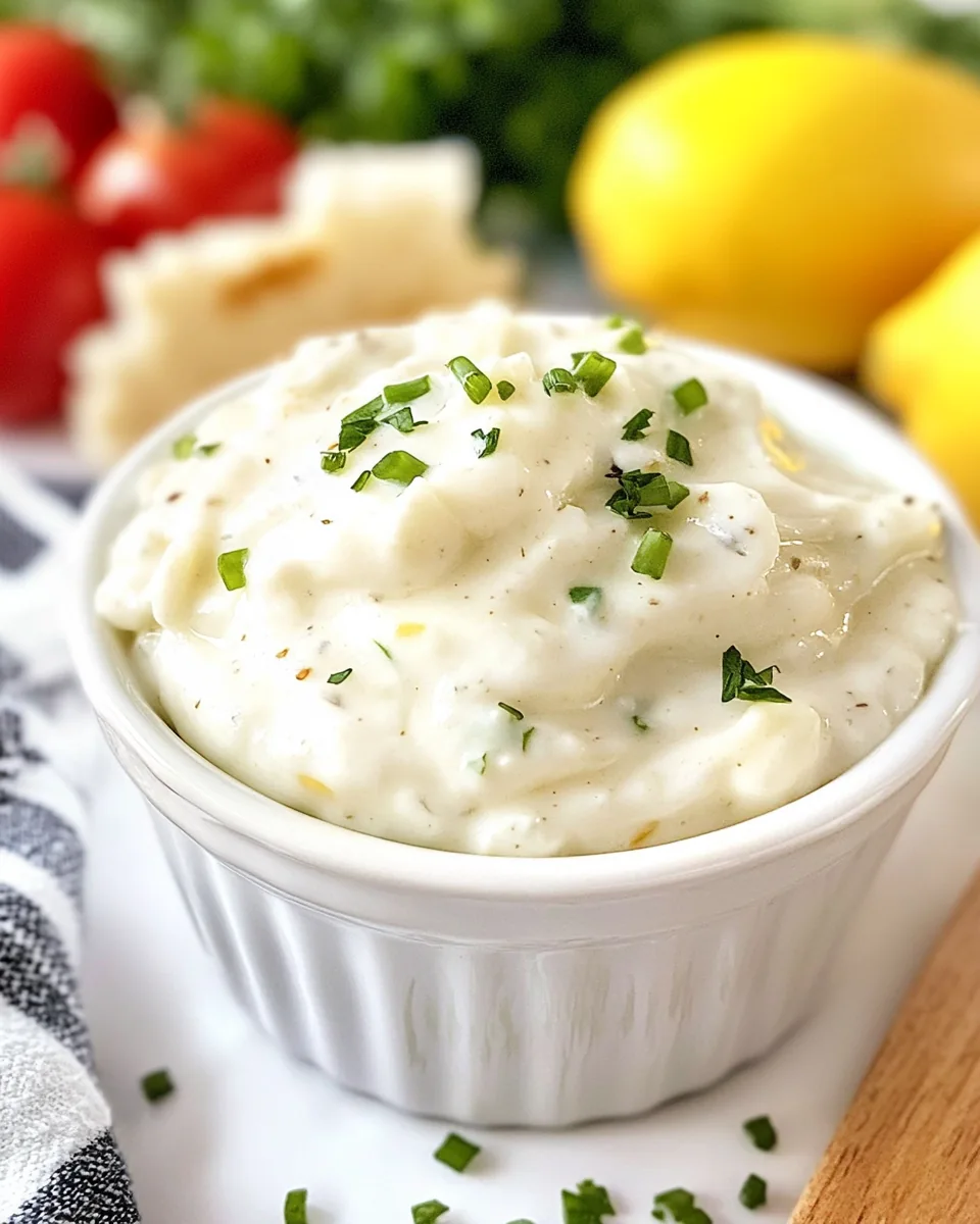 Homemade Tartar Sauce