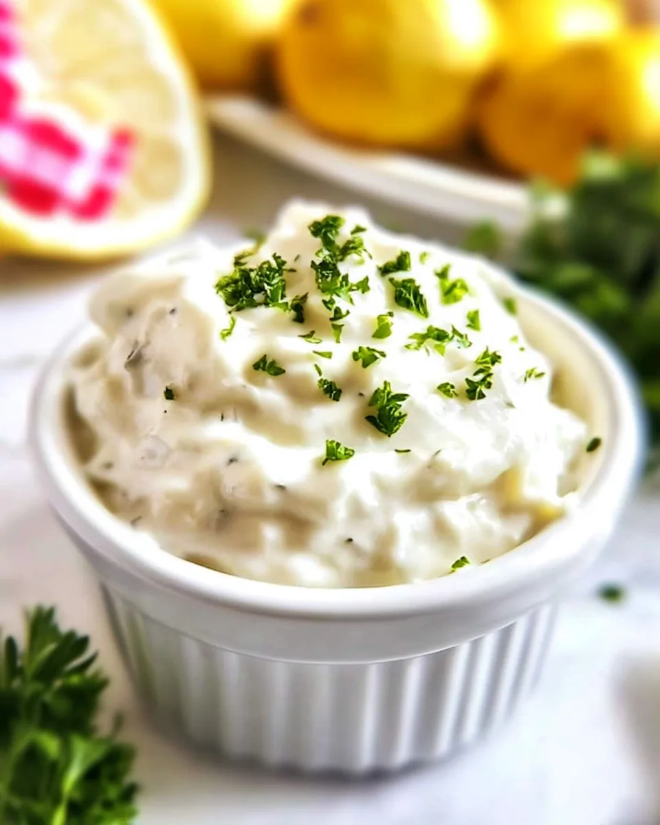 Homemade Tartar Sauce