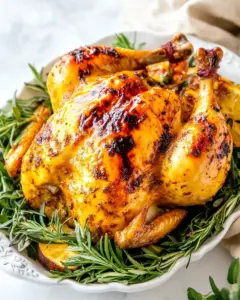 Honey Mustard Roasted Chicken