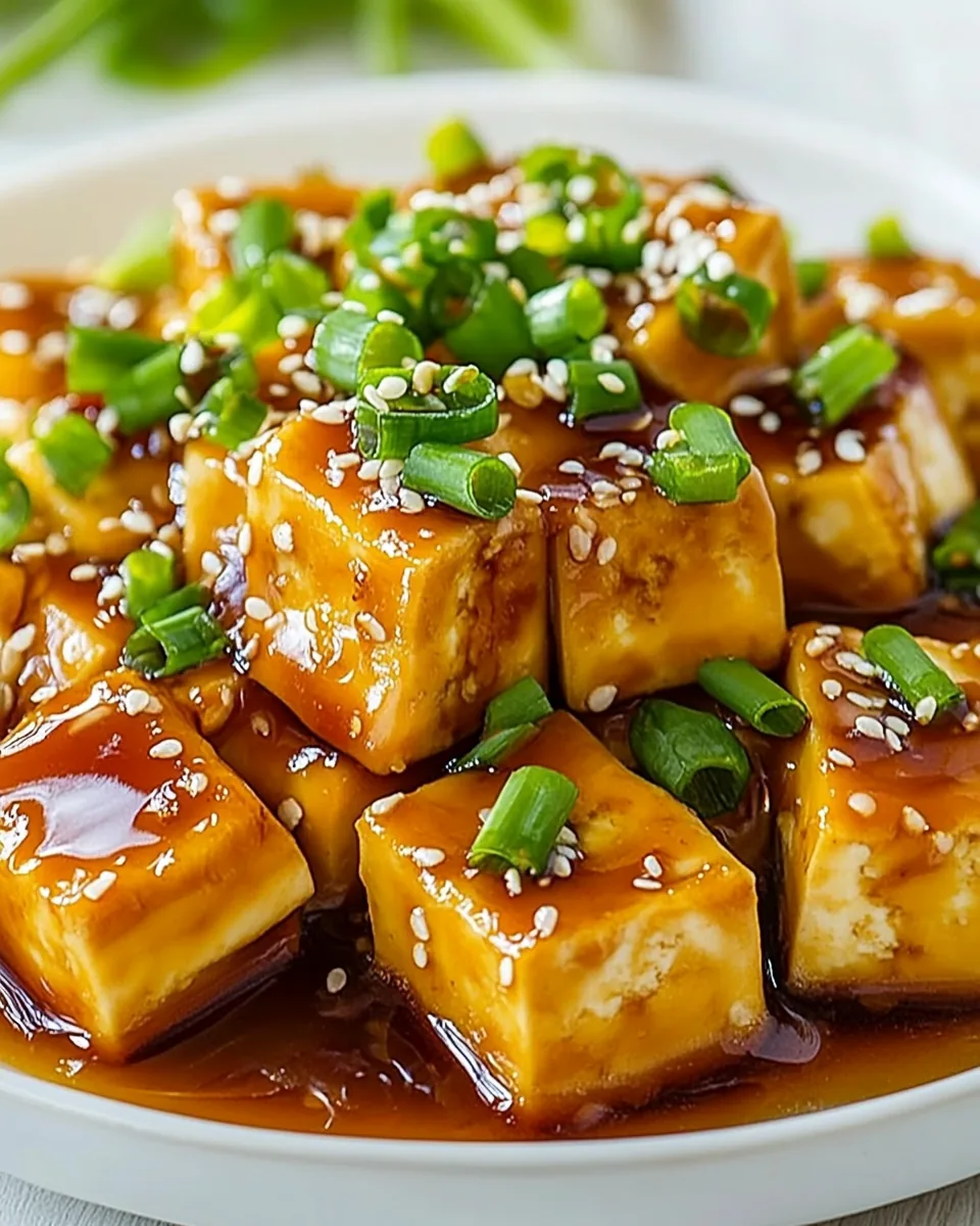 Honey Sesame Tofu