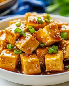 Honey Sesame Tofu