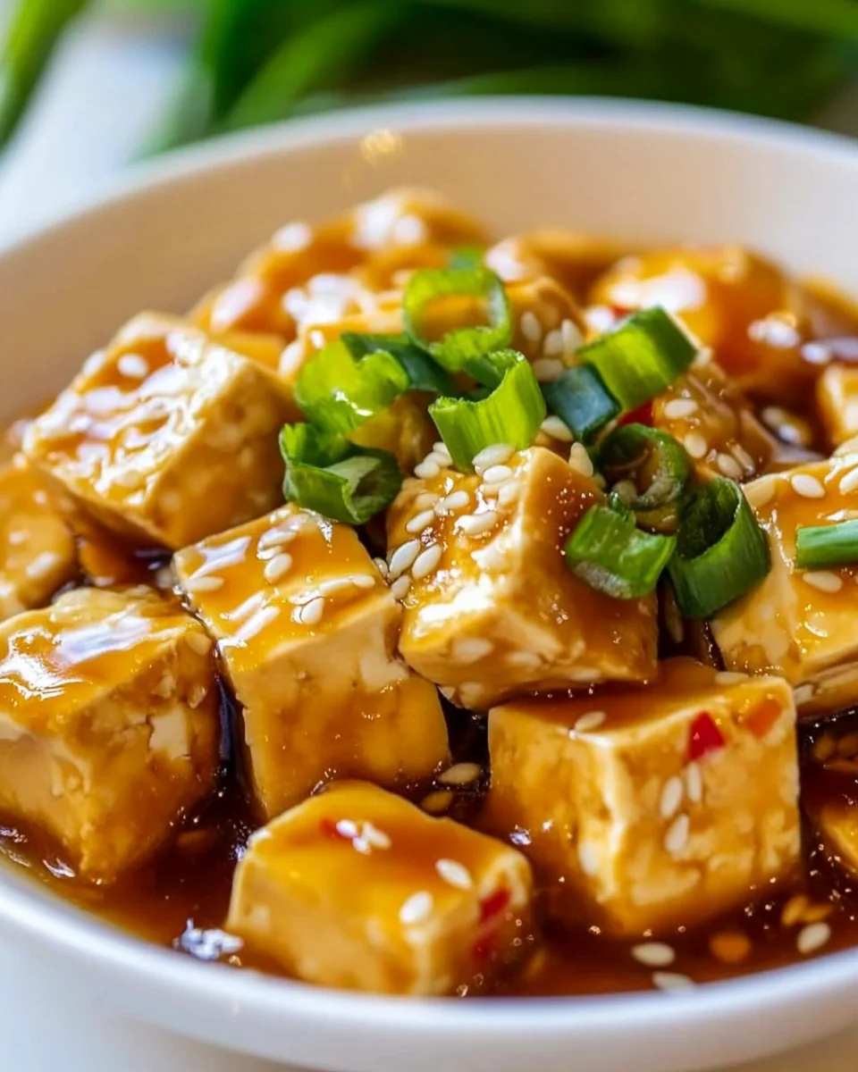Honey Sesame Tofu