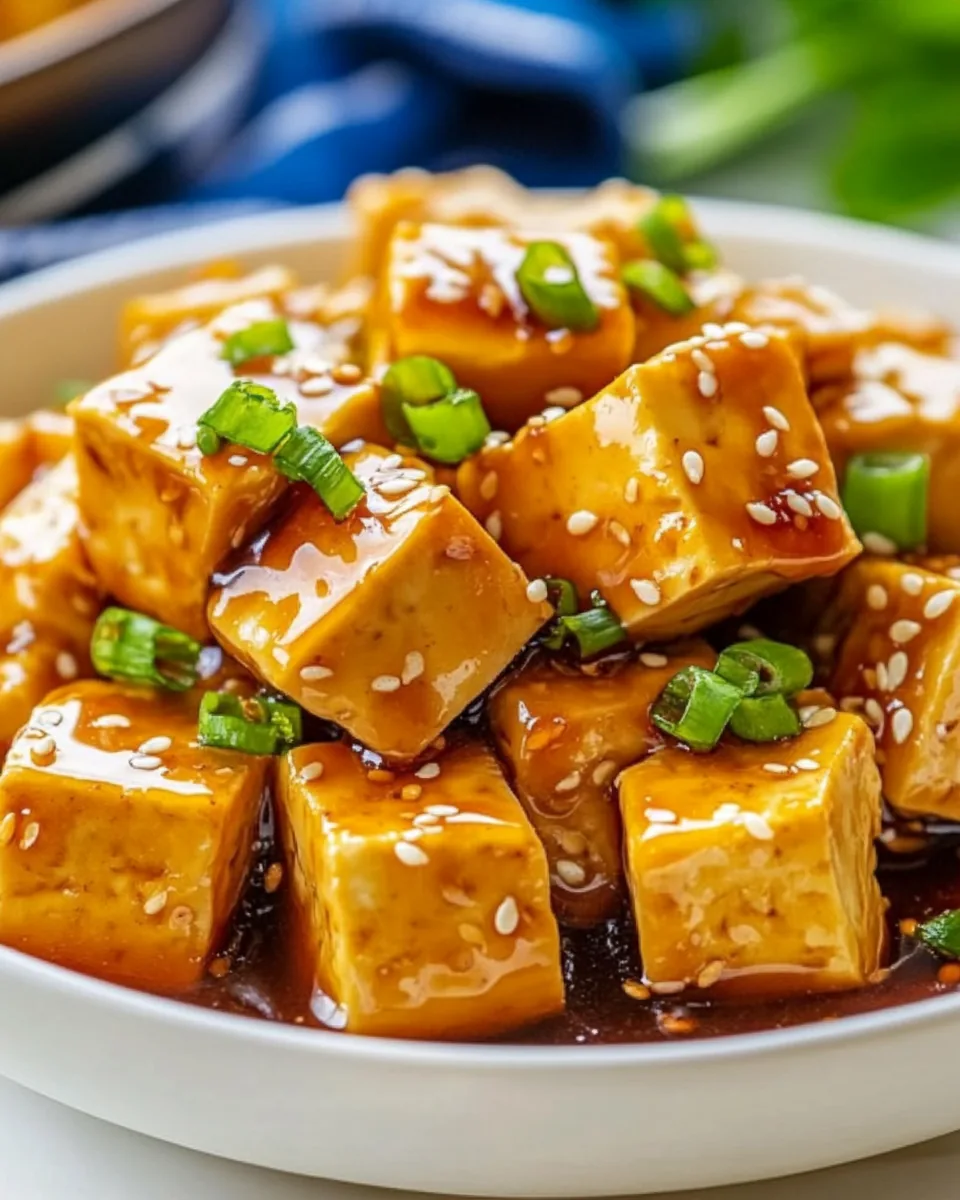 Honey Sesame Tofu
