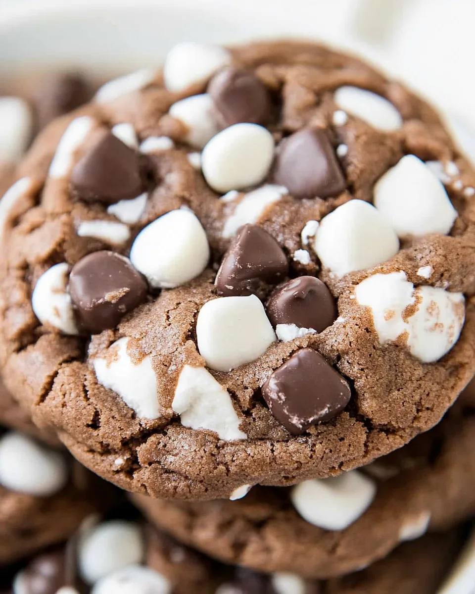 Hot Chocolate Cookies