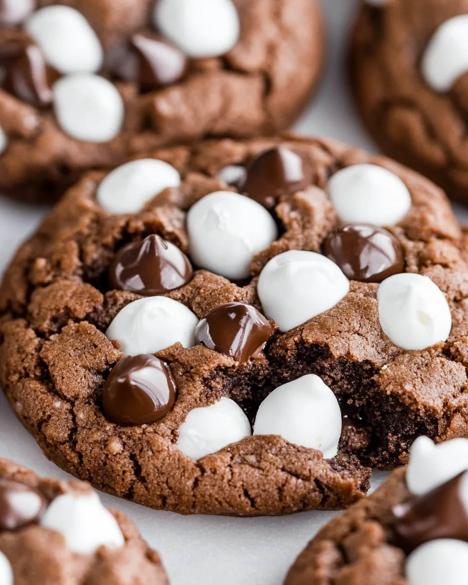 Hot Chocolate Cookies