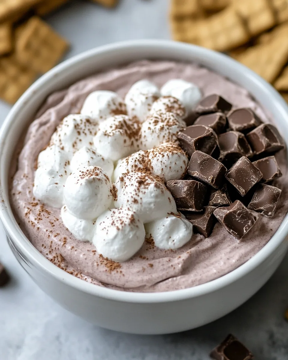 Hot Cocoa Dip