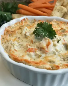 Hot Shrimp Artichoke Dip