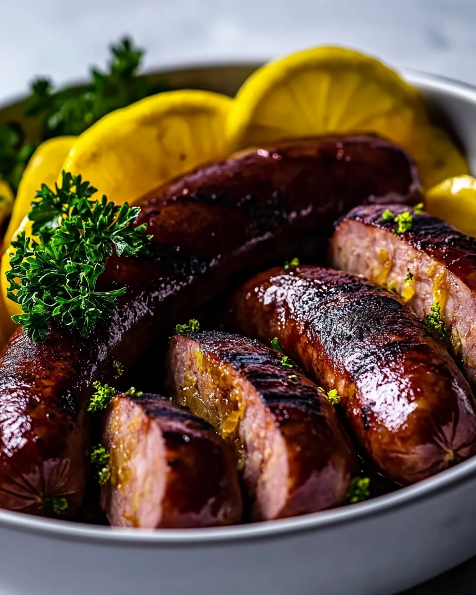 Kielbasa in the Oven