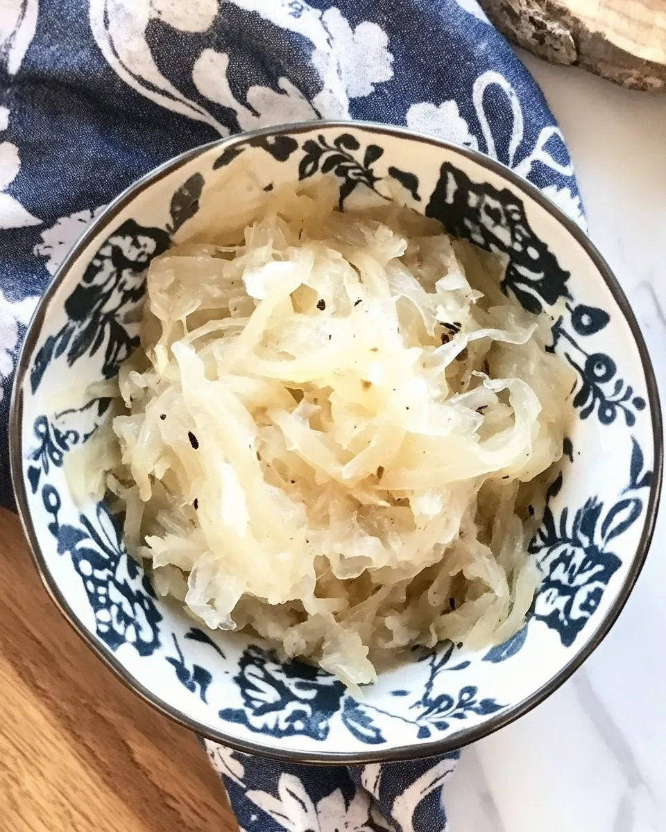 How to Cook Sauerkraut From a Bag Recipe