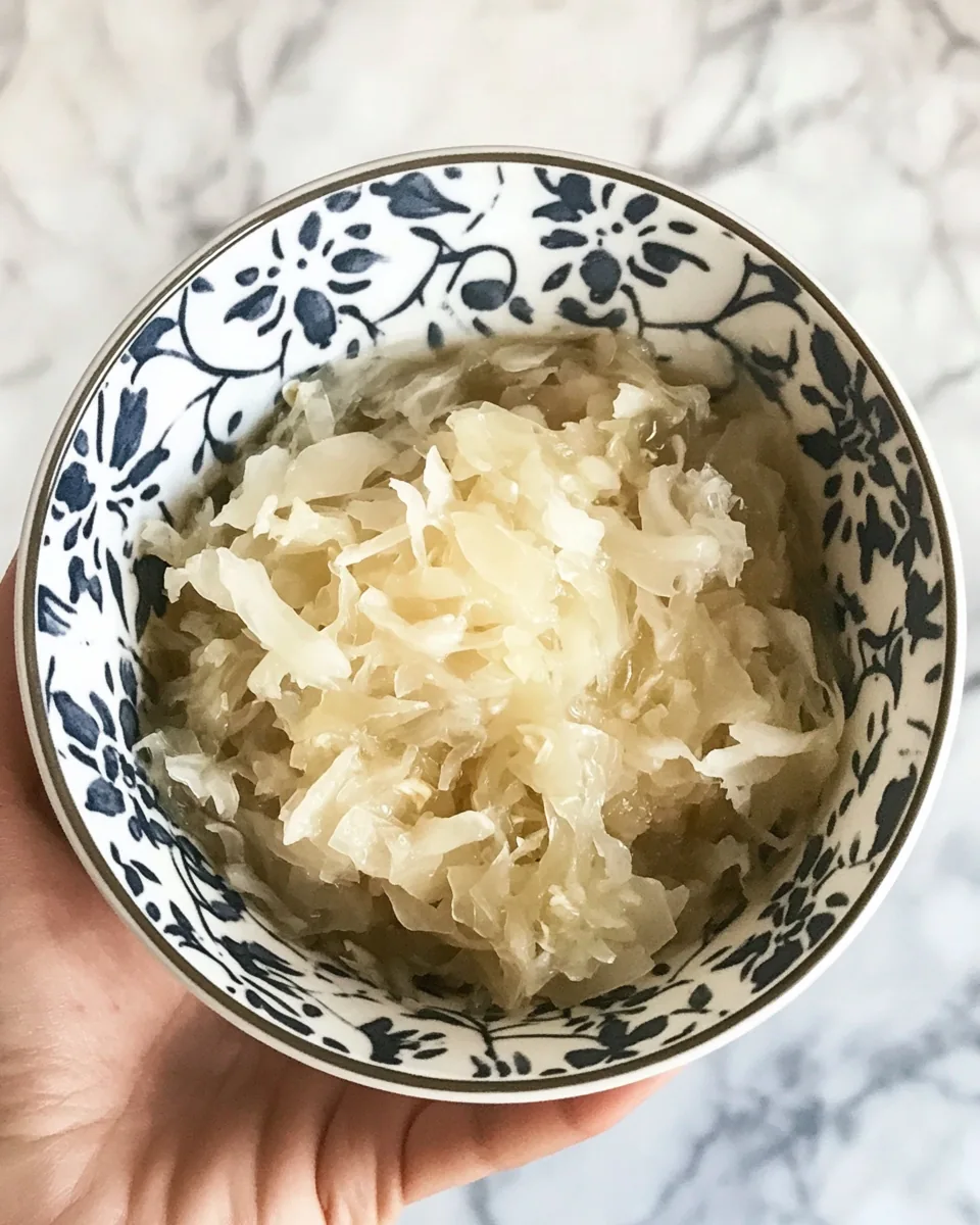 How to Cook Sauerkraut From a Bag Recipe