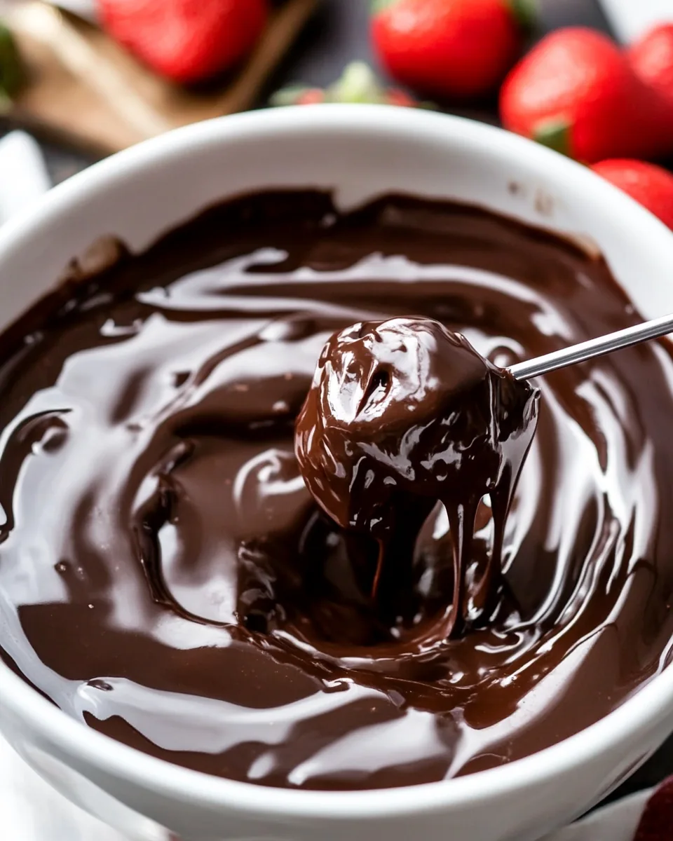 Chocolate Fondue