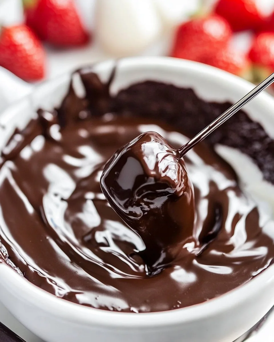 Chocolate Fondue