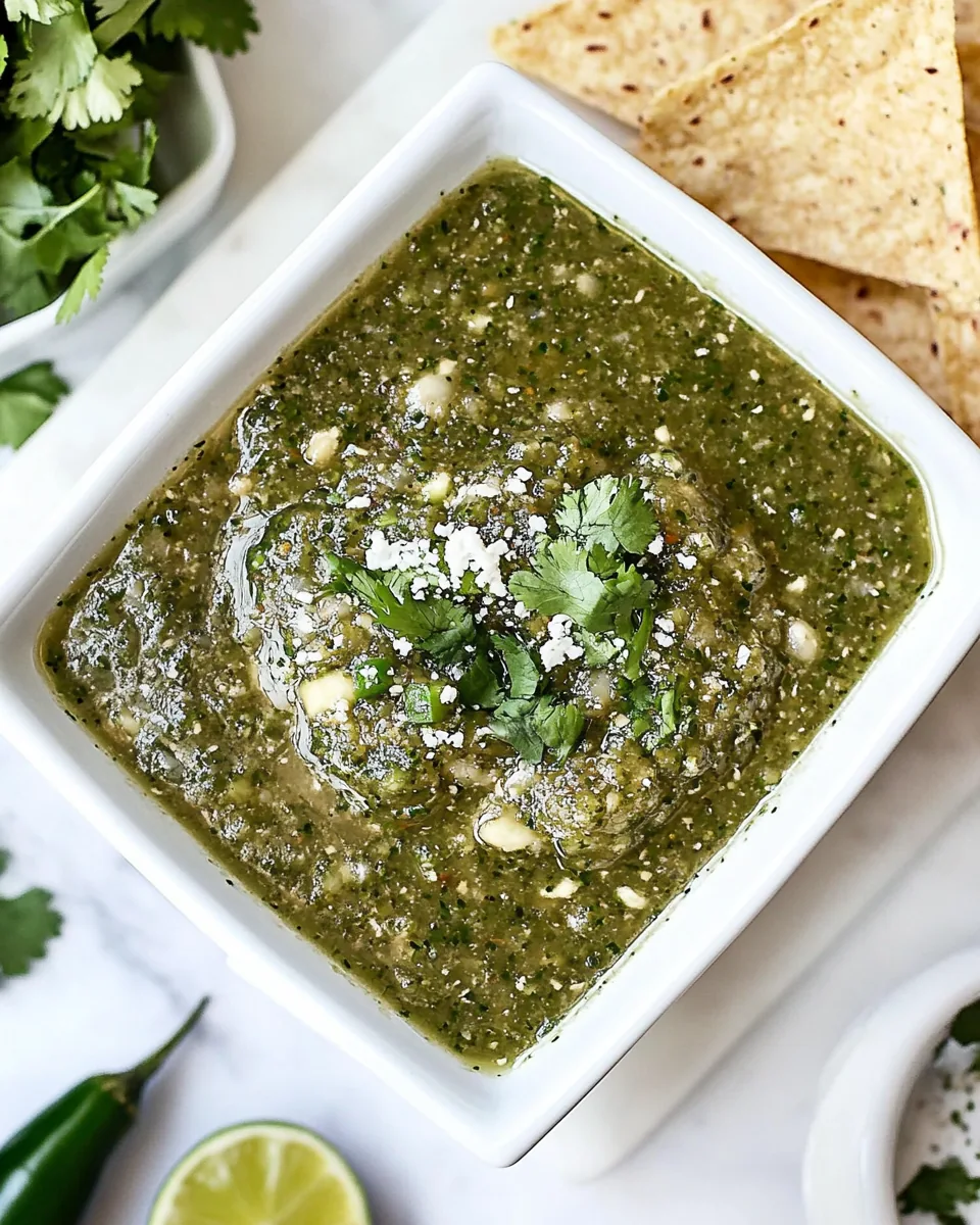Hatch Chile Salsa Verde