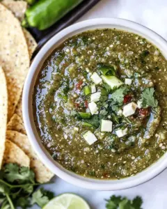Hatch Chile Salsa Verde