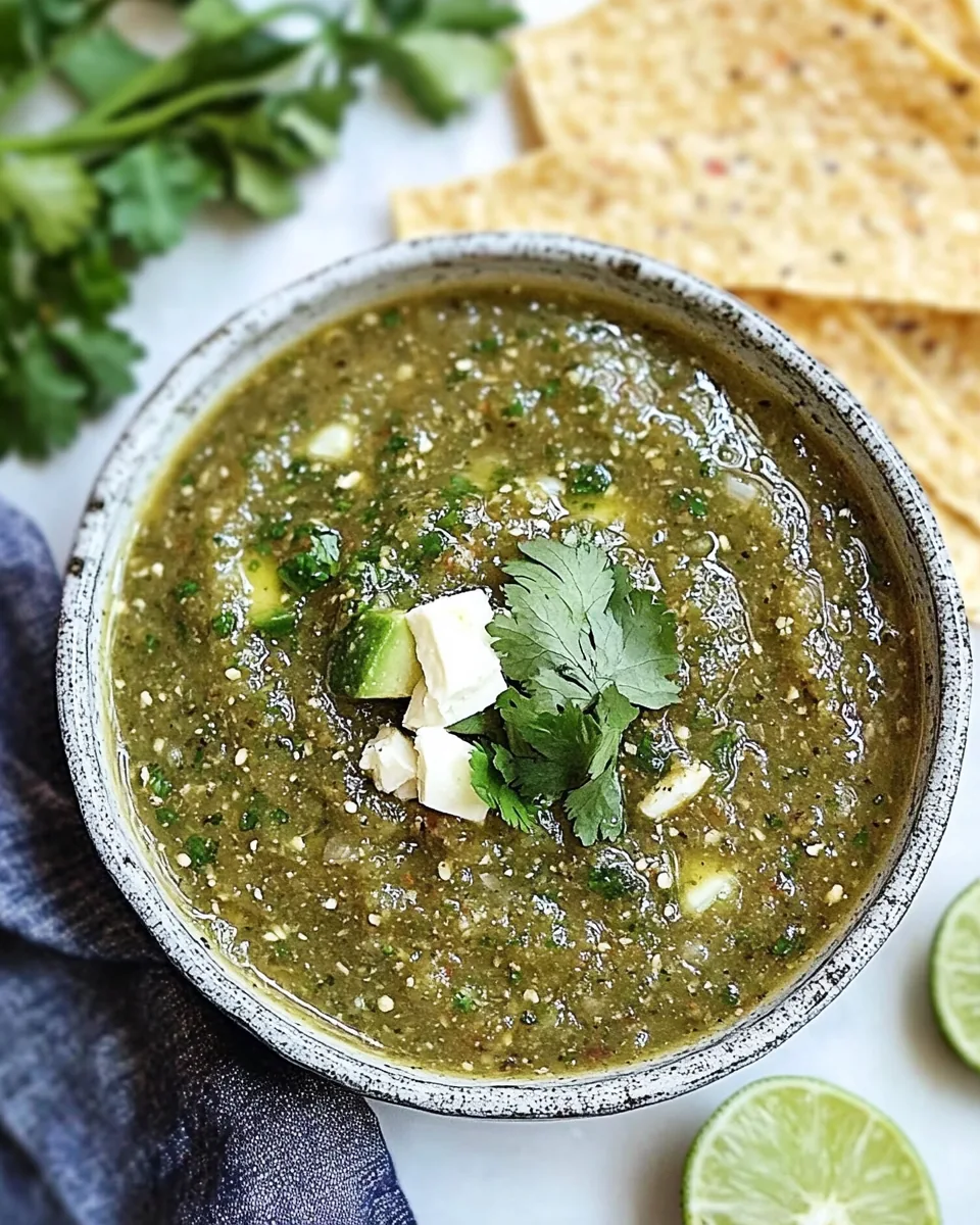 Hatch Chile Salsa Verde