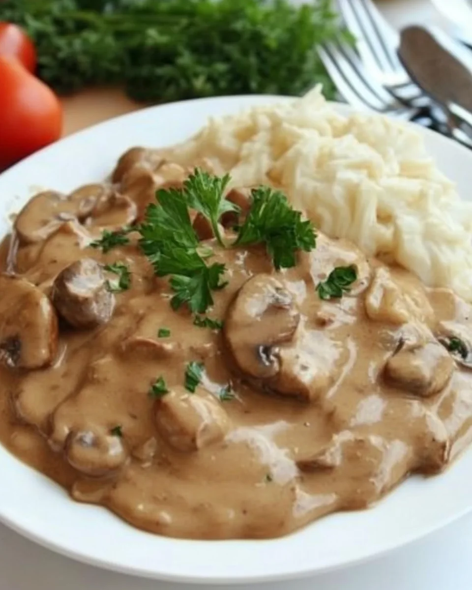 Hungarian Mushroom Sauce