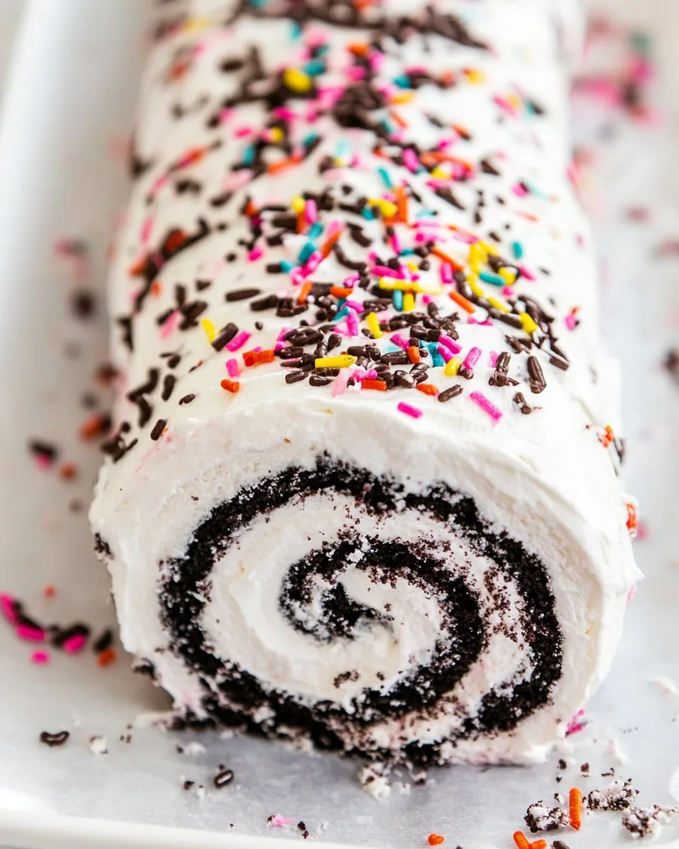 Ice Cream Cake Roll