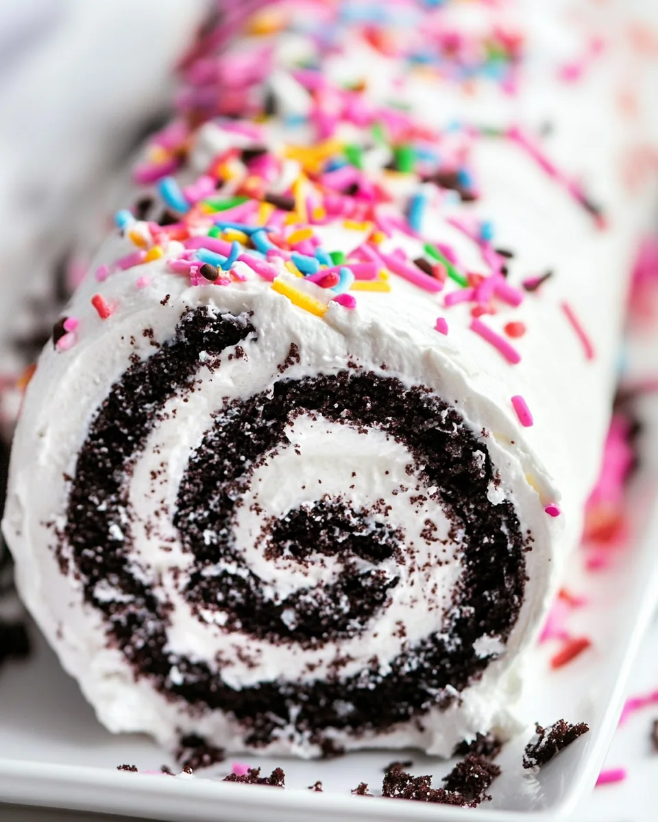Ice Cream Cake Roll