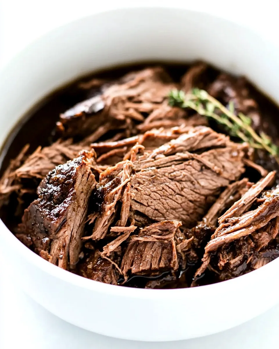 Instant Pot Balsamic Roast Beef