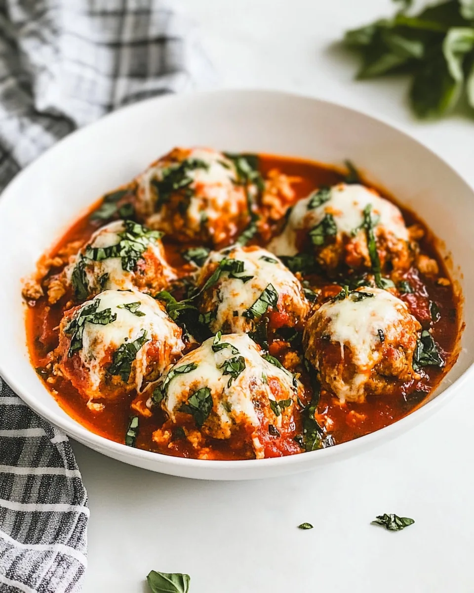 Italian Chicken Meatballs