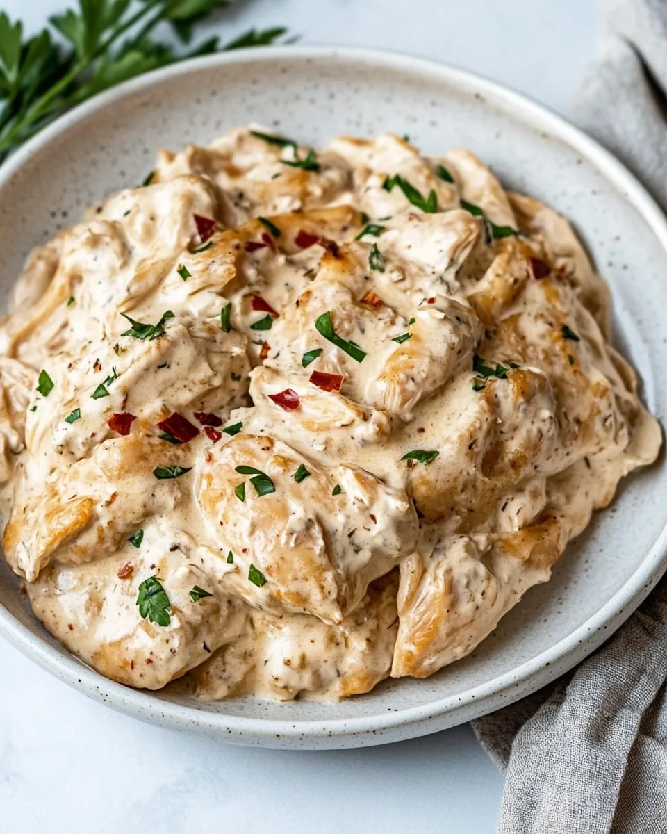 Italian Cream Cheese Chicken